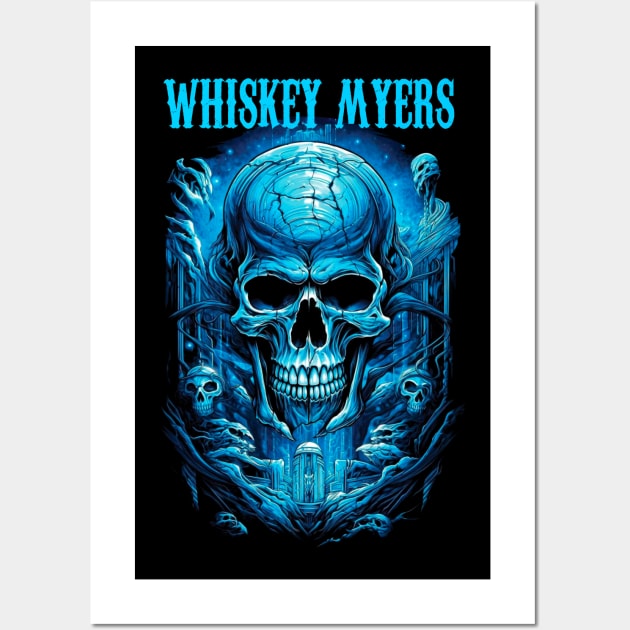 WHISKEY MYERS BAND Wall Art by Tronjoannn-maha asyik 